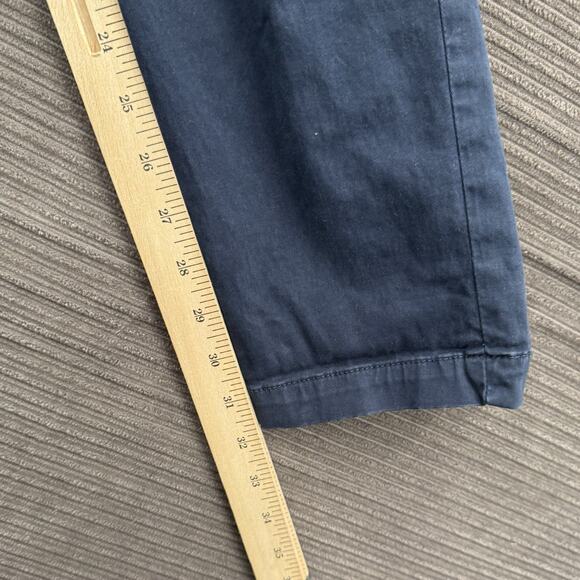 Bear Bottom Pants Men 28/32 Blue Cotton Performance Chino Elastic Waist Casual. - Picture 5 of 8